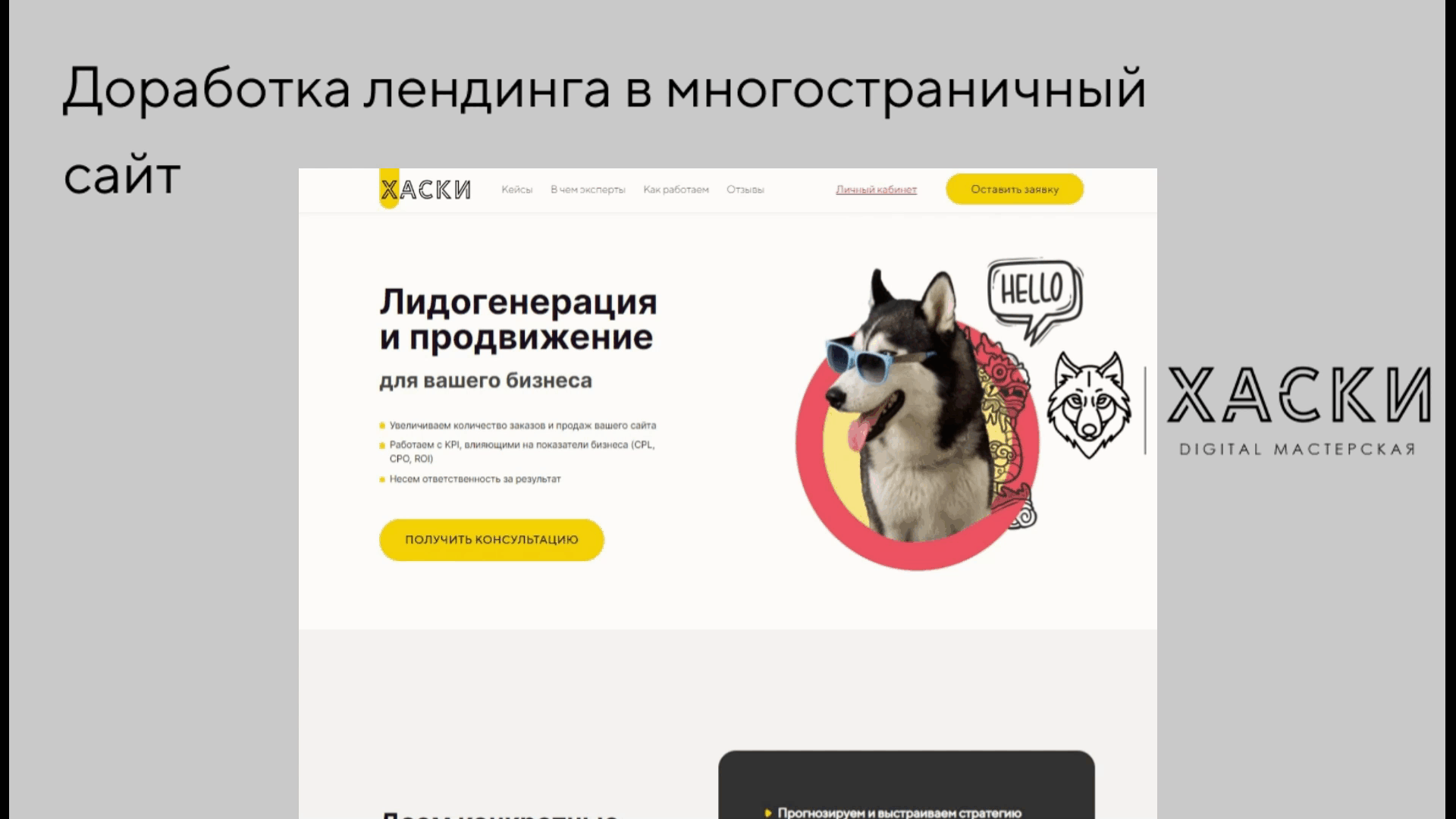Husky Digital Website Design